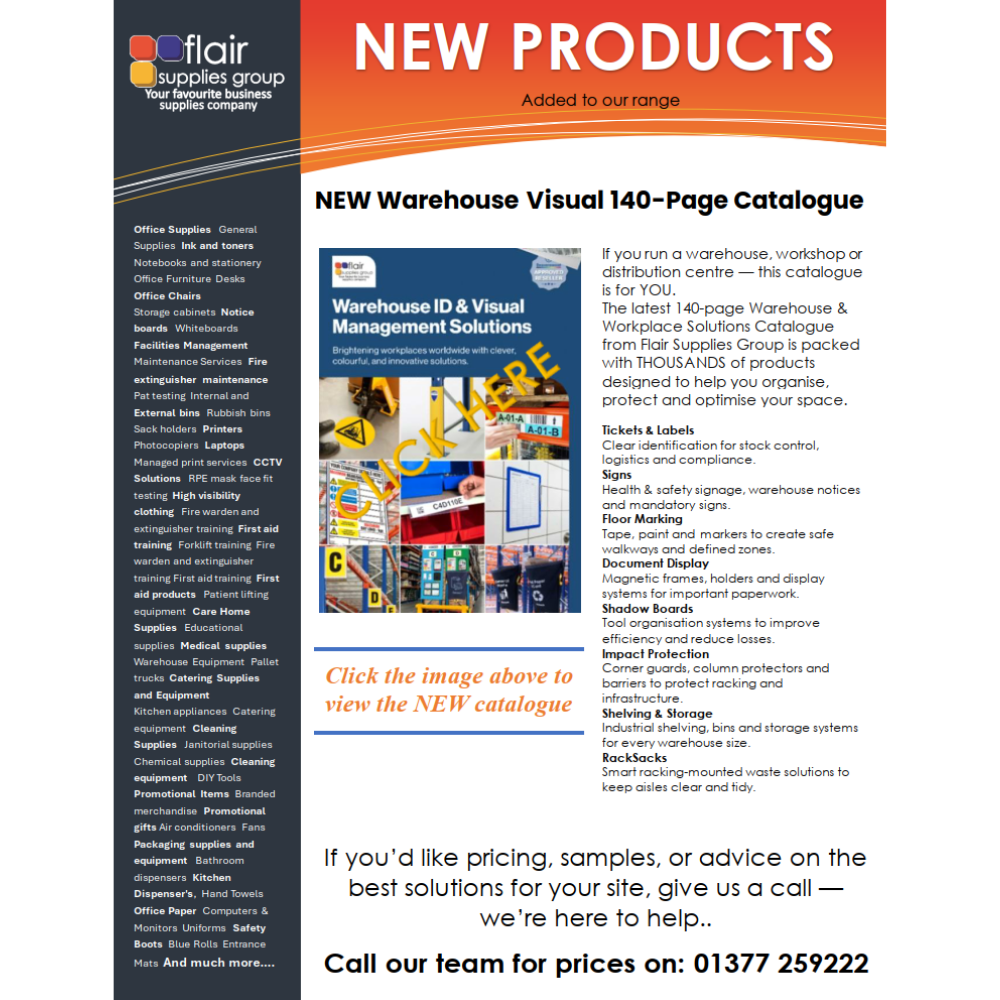 Warehouse Visual 140-Page Catalogue
